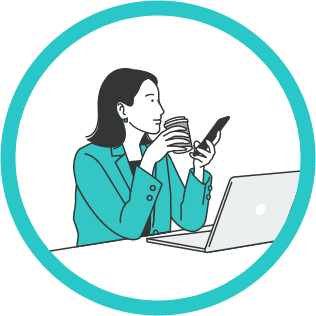 スマホ対応は必須。最適化されたホームページを